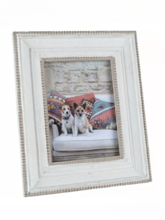 Rustic White Photo Frame
