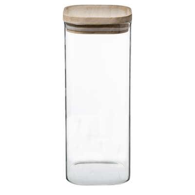 Set Of 3 Storage Jars With Lids -