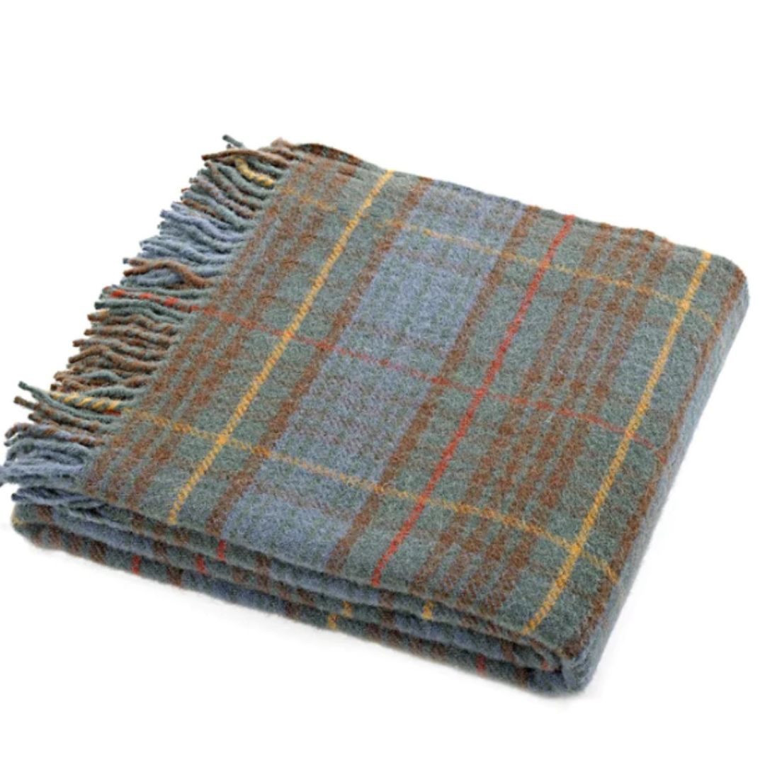 Tartan Wool Blanket -