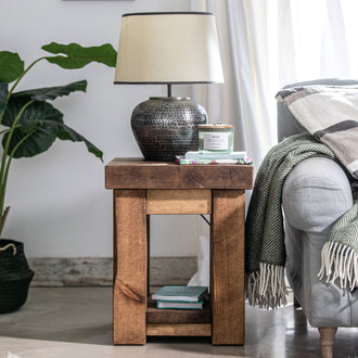 Wansbeck Square Side Table -