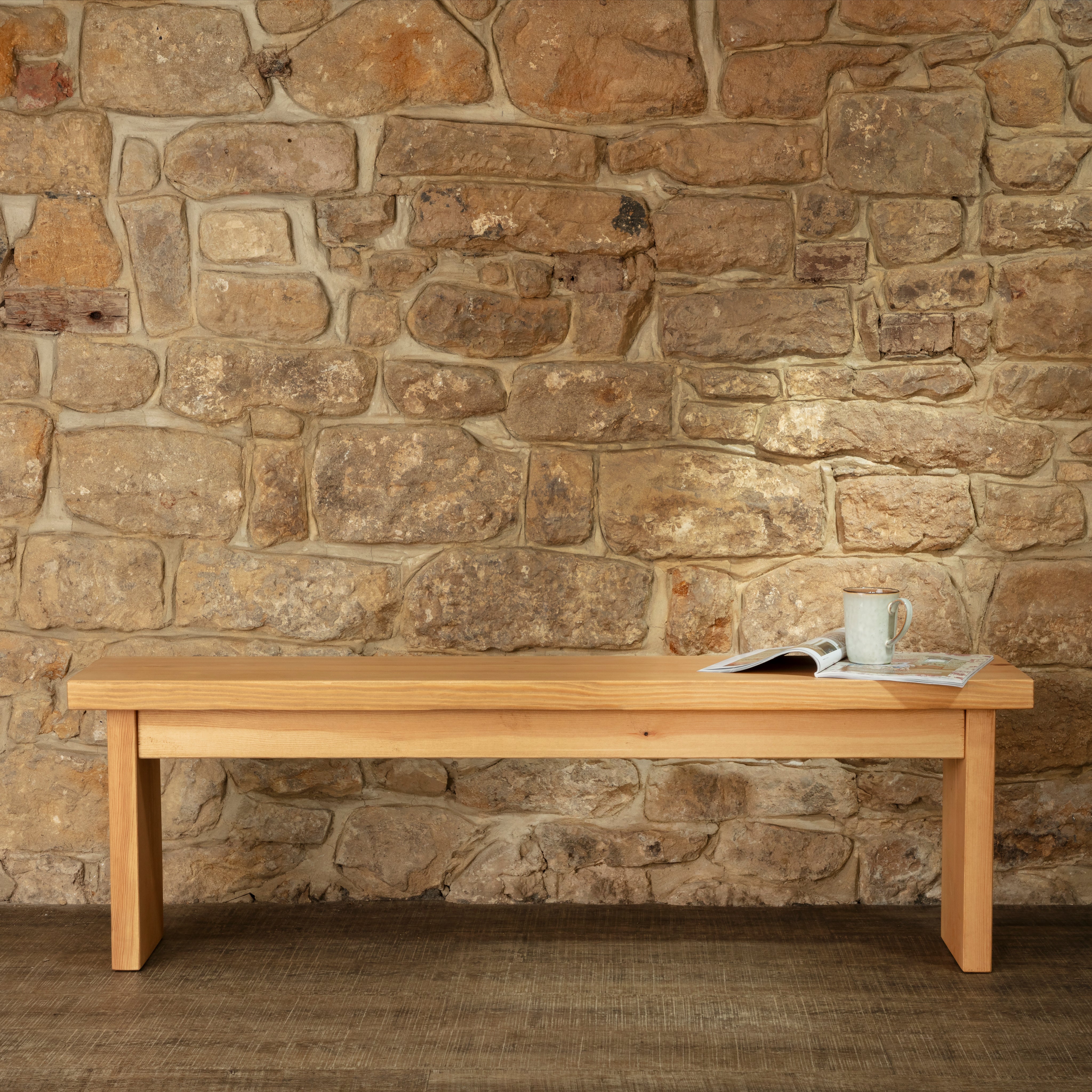 Wylam Dining Table And Benches -