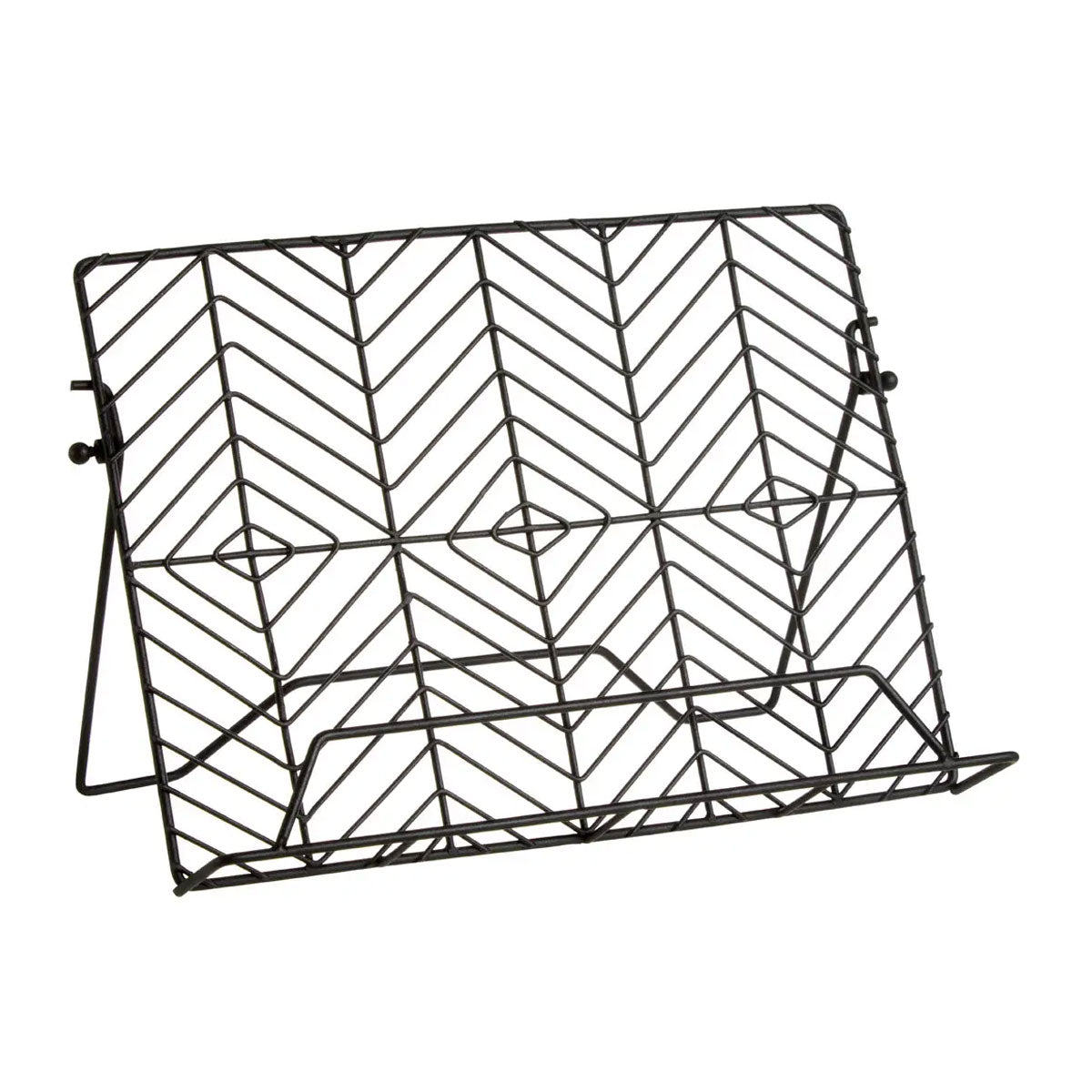 Black Metal Cook Book Stand - Kitchenware