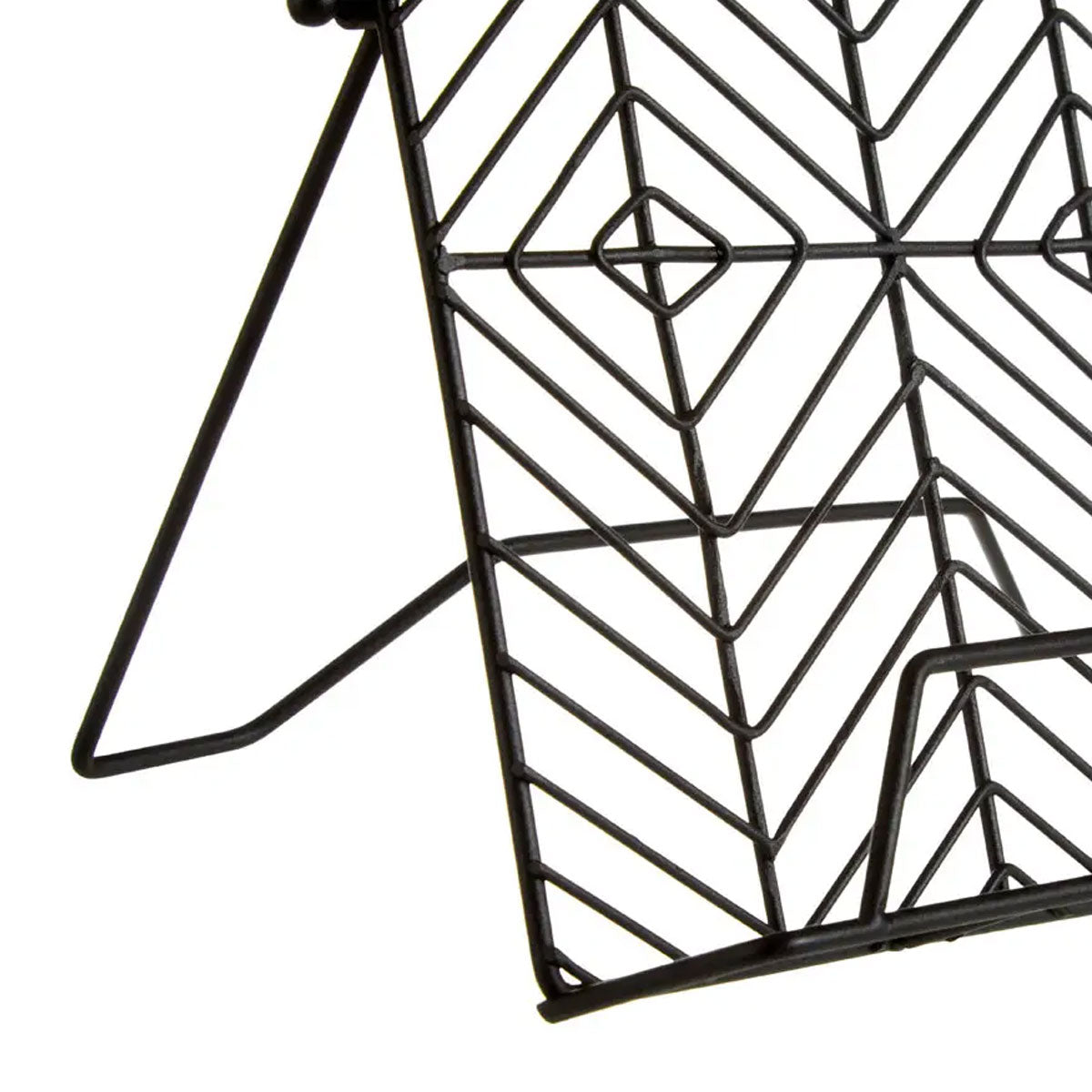 Black Metal Cook Book Stand - Kitchenware