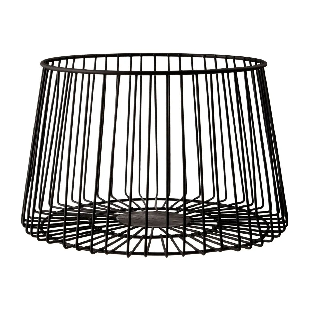 Black Metal Fruit Basket - Tableware & Entertaining