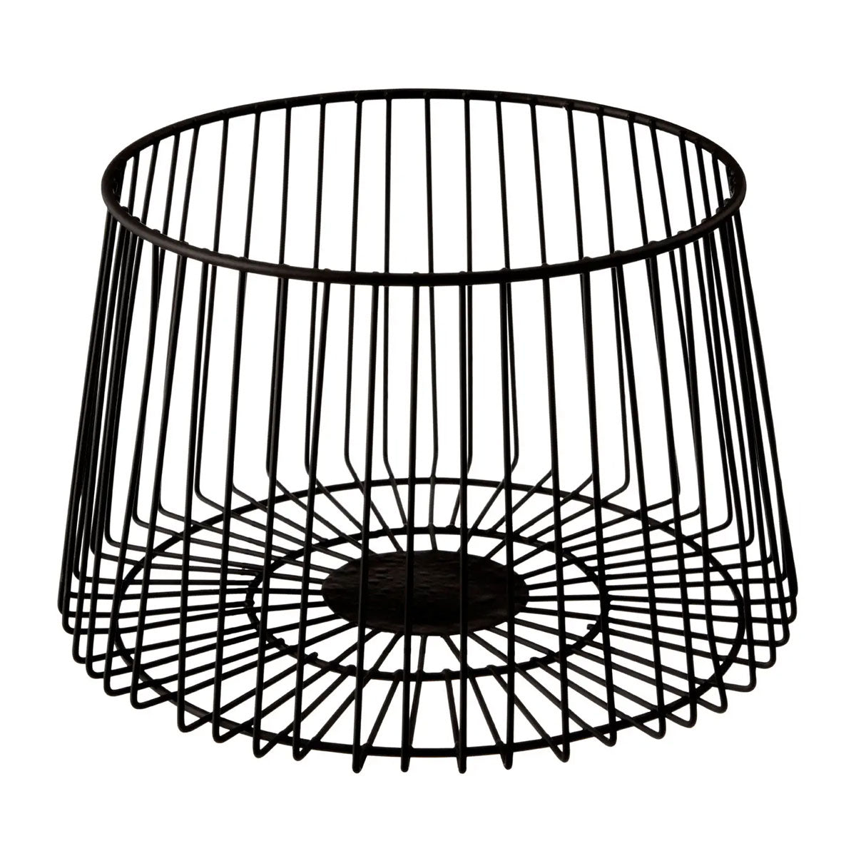 Black Metal Fruit Basket - Tableware & Entertaining