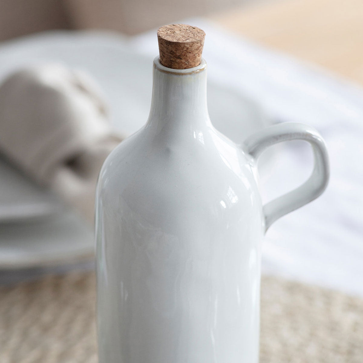 Ceramic Olive Oil Bottle -