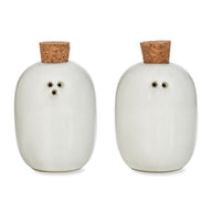 Ceramic Salt & Pepper Shaker Set -