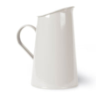 Chalk White Retro Jug - Tableware