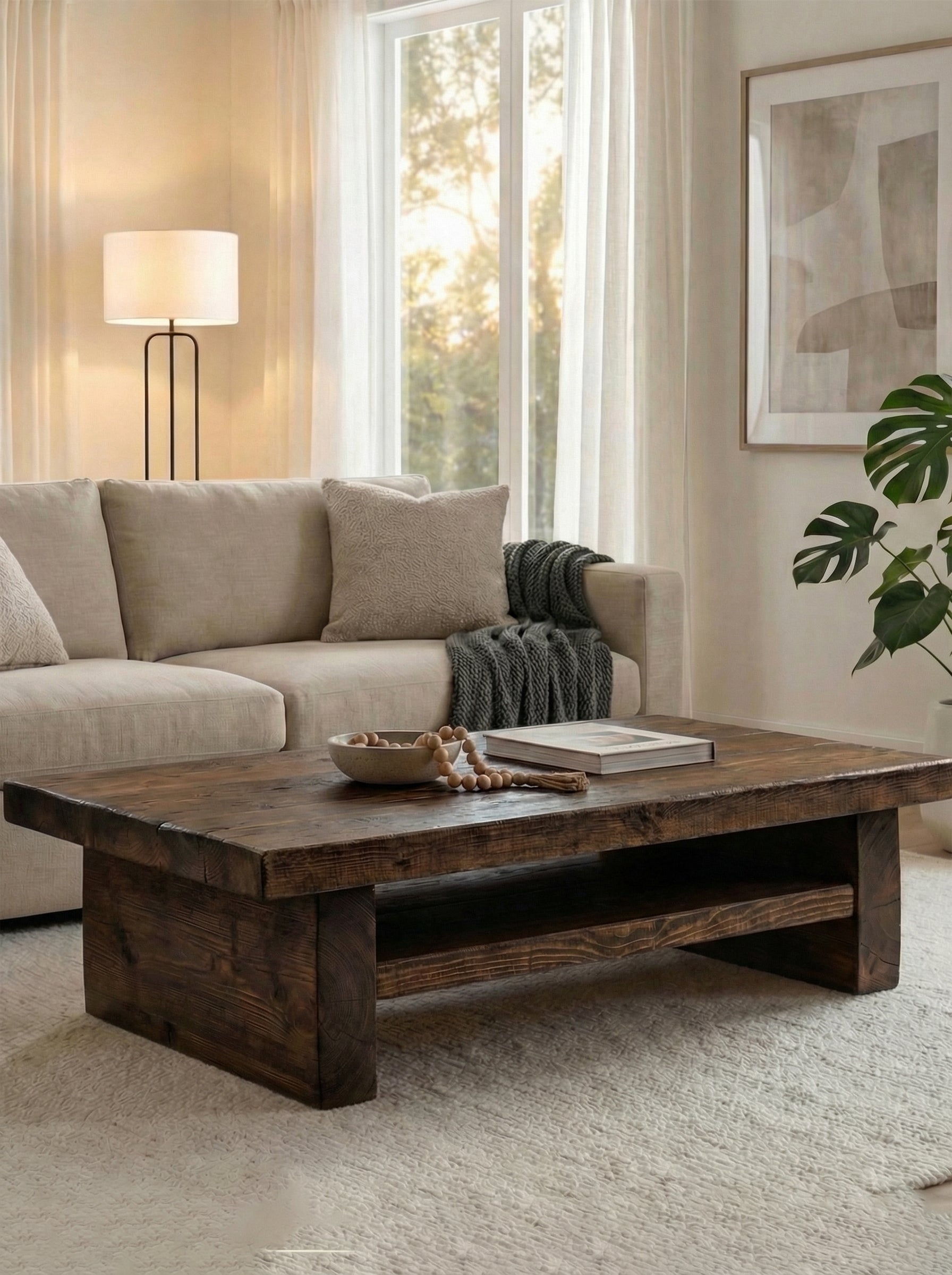 Chopwell Low Coffee Table With Storage - Coffee Tables
