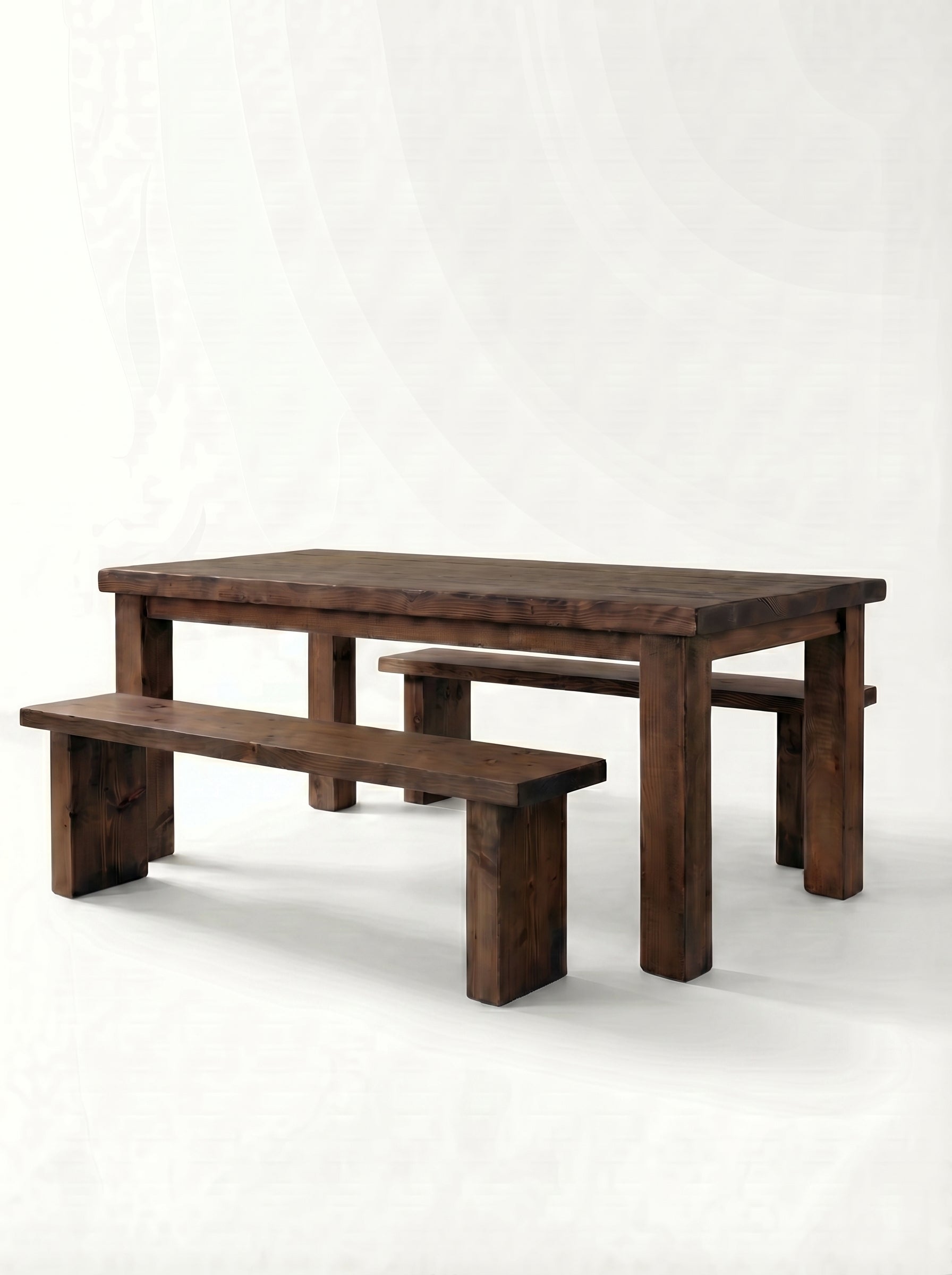 Chopwell Dining Table and Benches - Dining Table and Benches Sets