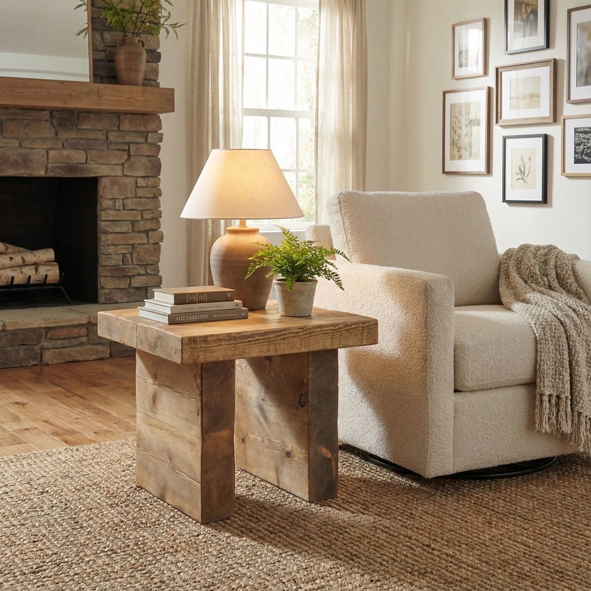 Chopwell Tall Side Table