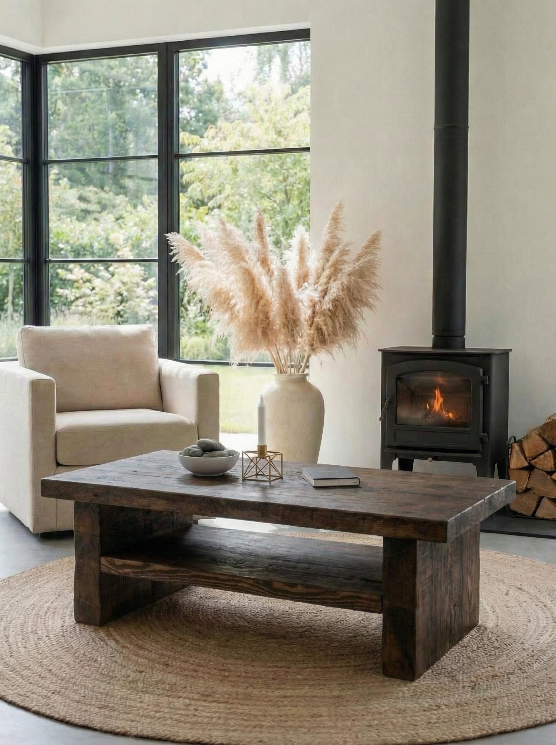 Chopwell Tall Coffee Table With Storage