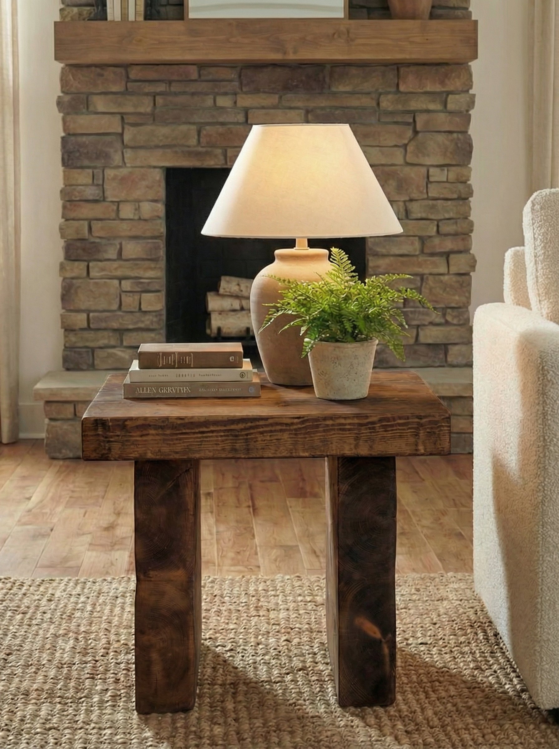 Chopwell Tall Side Table - Side Tables