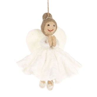 Christmas Angel Uriel Hanging Decoration - Christmas Decorations