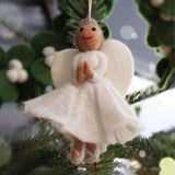 Christmas Angel Uriel Hanging Decoration - Christmas Decorations
