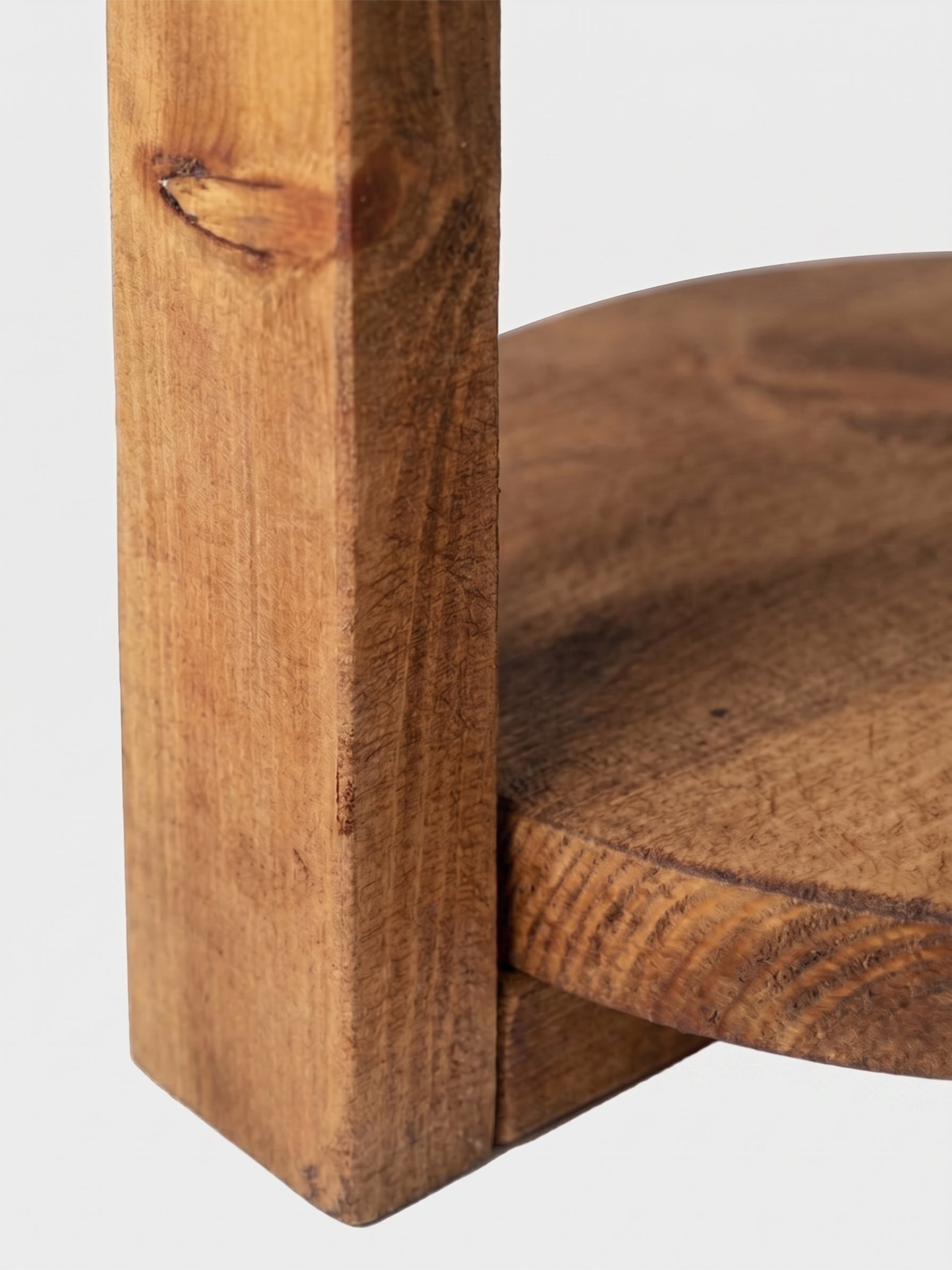 Cleadon Round Bedside Table - Bedside Tables