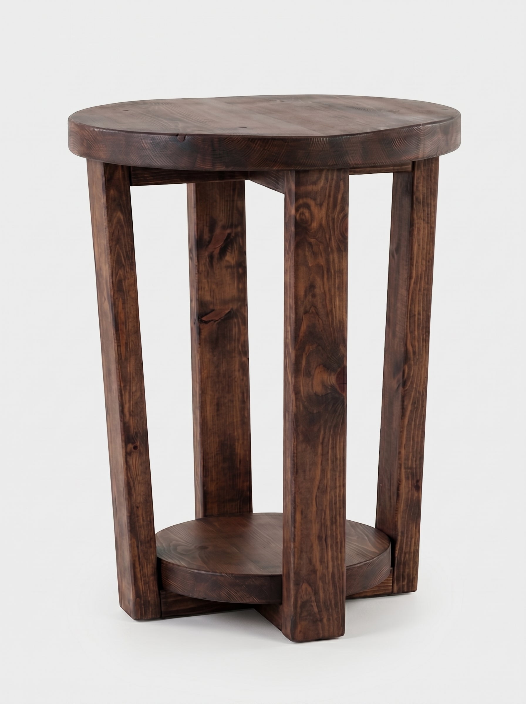 Cleadon Round Bedside Table - Bedside Tables