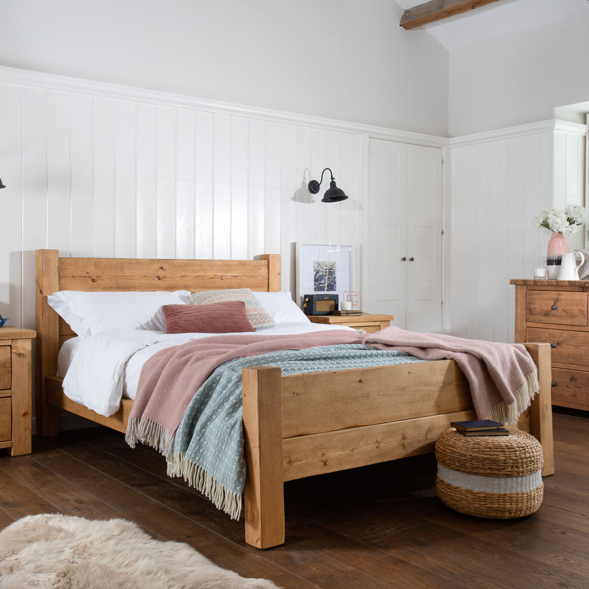 Coleridge Bed Frame With Footboard -