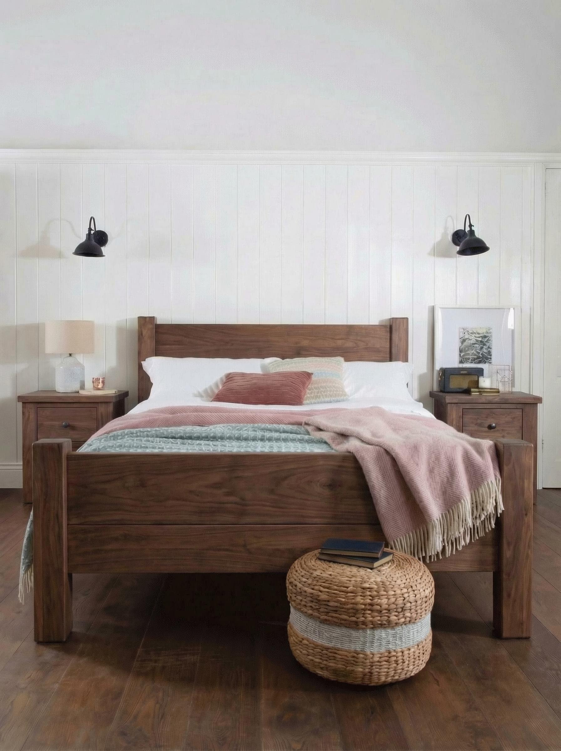 Coleridge Bed Frame With Footboard - Bed Frames