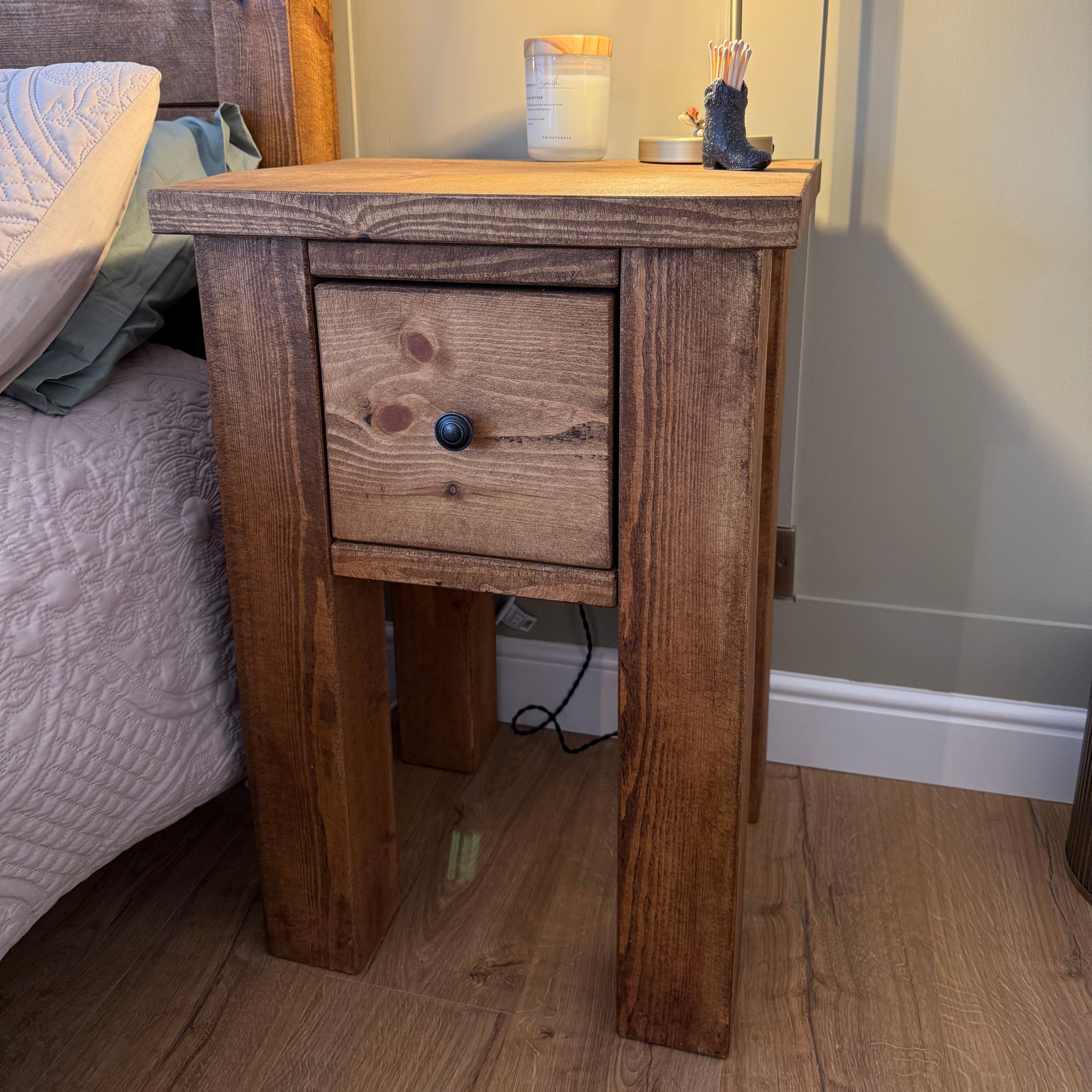 Coleridge Side Table with Drawer