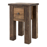 Coleridge Side Table with Drawer -