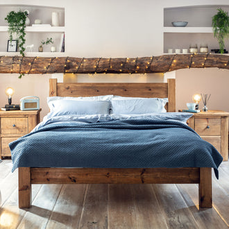 Coleridge Tall Headboard Bed Frame -