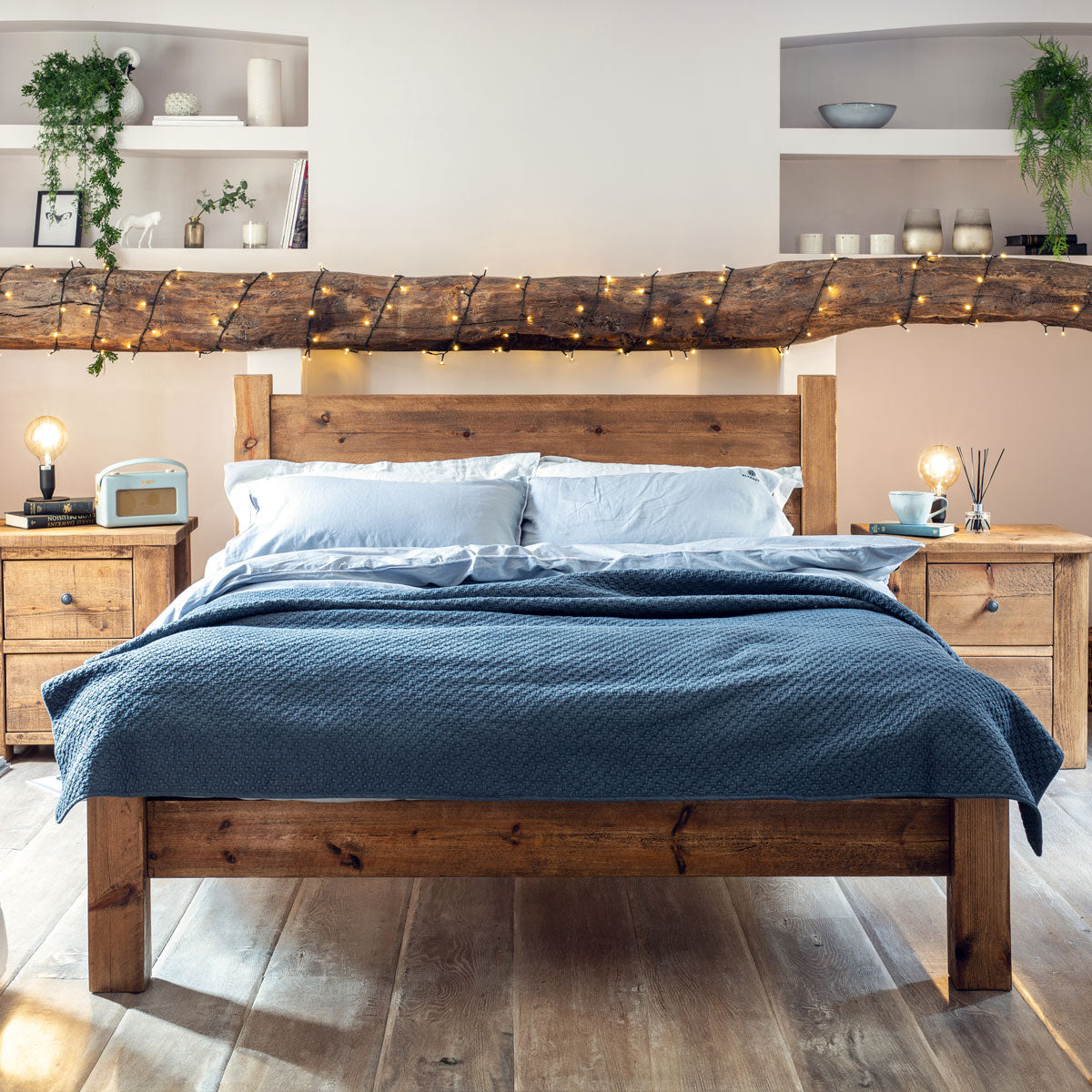 Coleridge Tall Headboard Bed Frame -