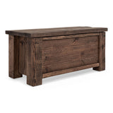 Coleridge Wooden Storage Chest -