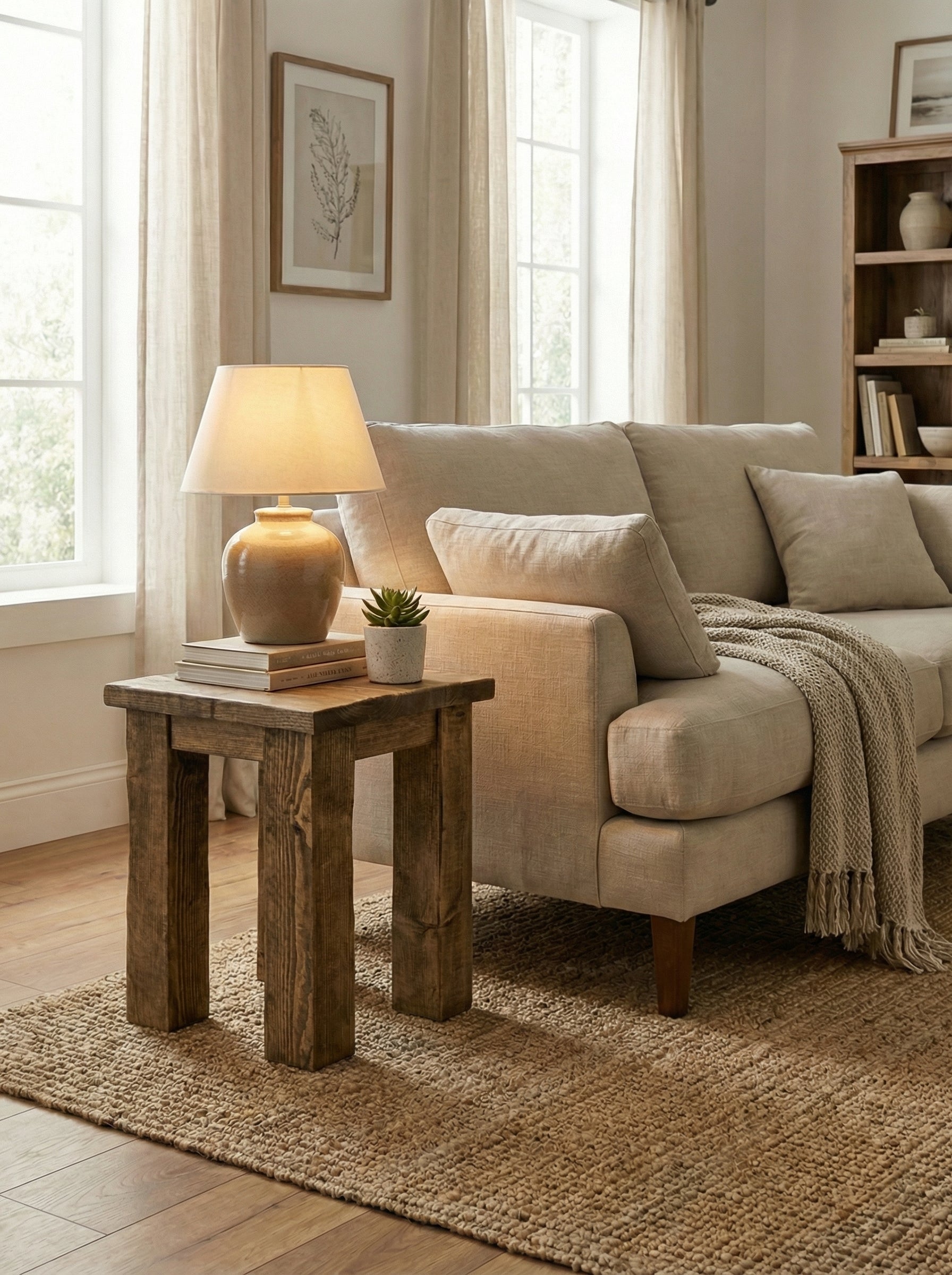 Coleridge Side Table Without Shelf - Side Tables