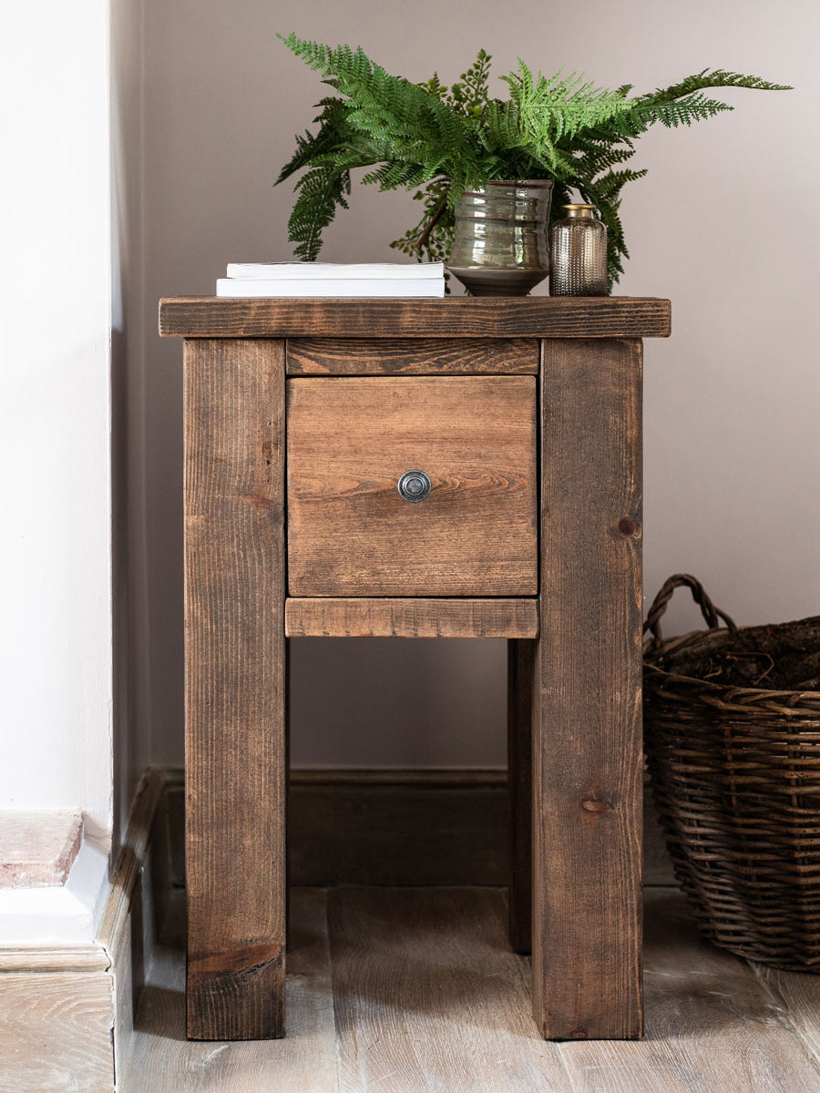 Coleridge Side Table with Drawer - Side Tables