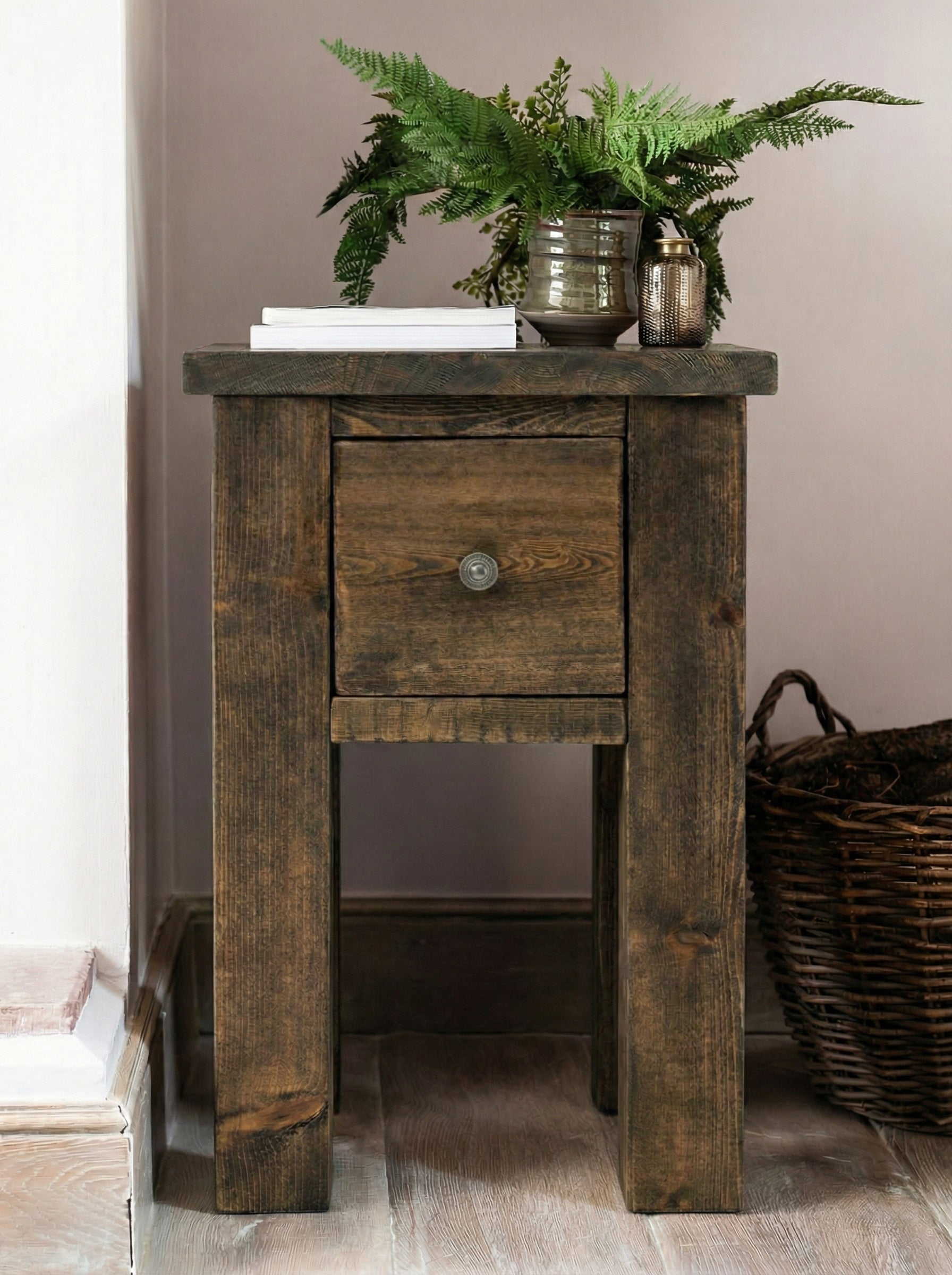 Coleridge Side Table with Drawer - Side Tables