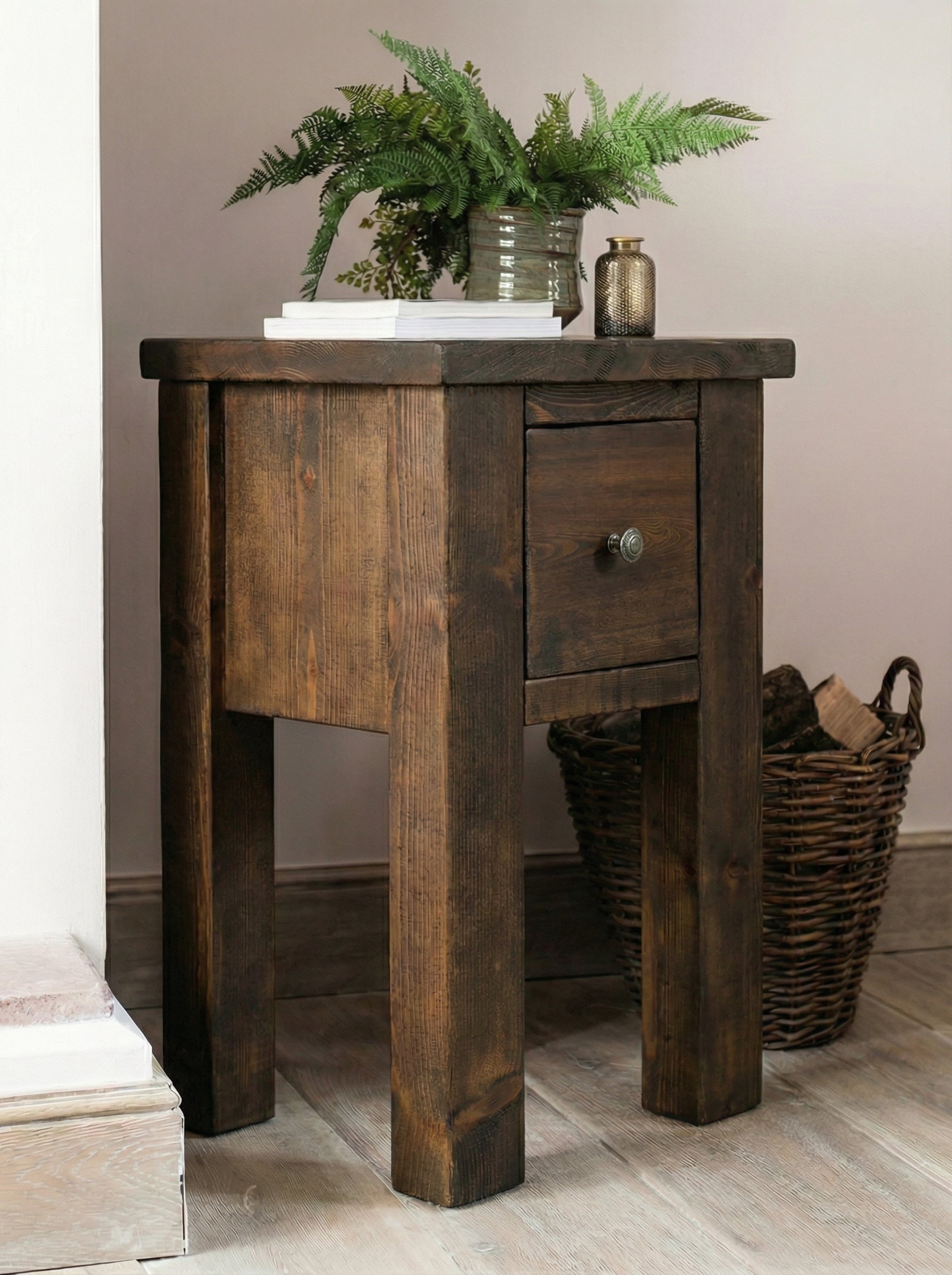 Coleridge Side Table with Drawer - Side Tables
