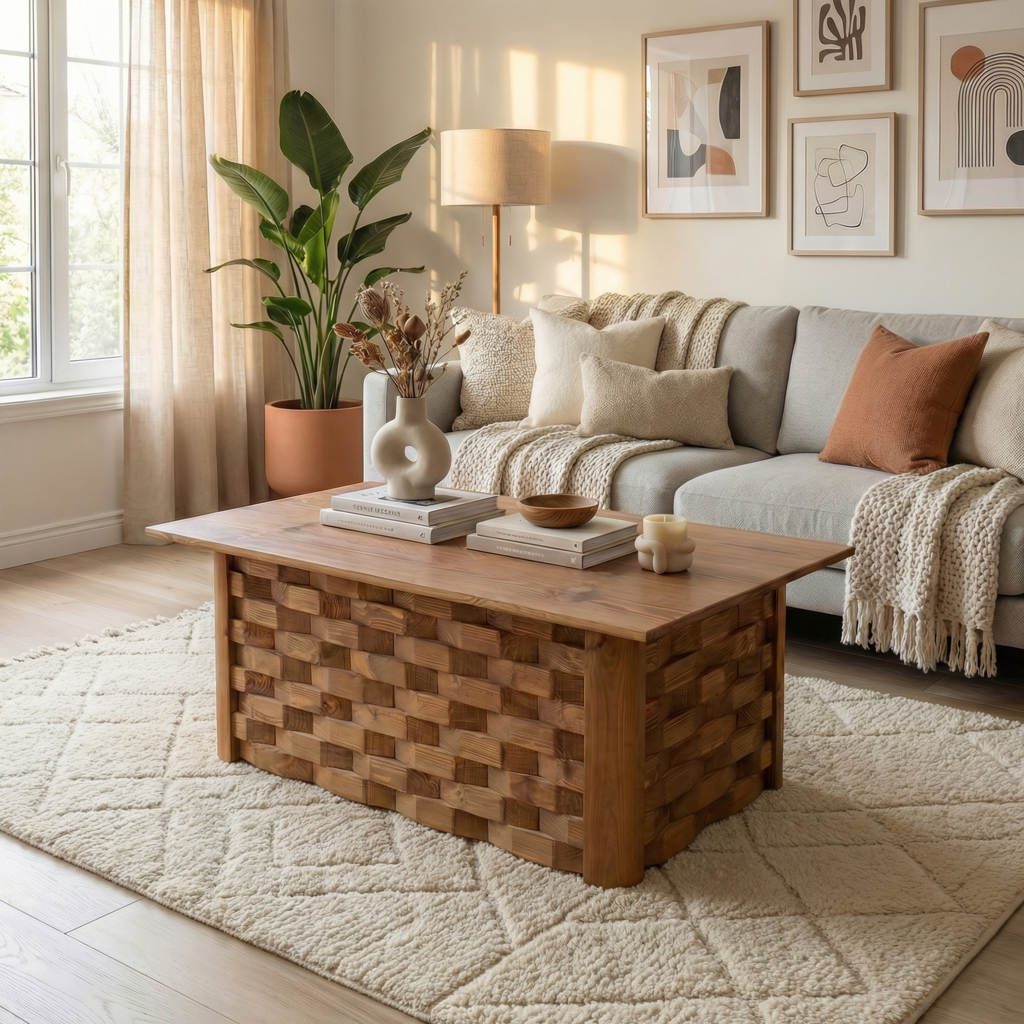 Corbridge Column Coffee Table With Storage