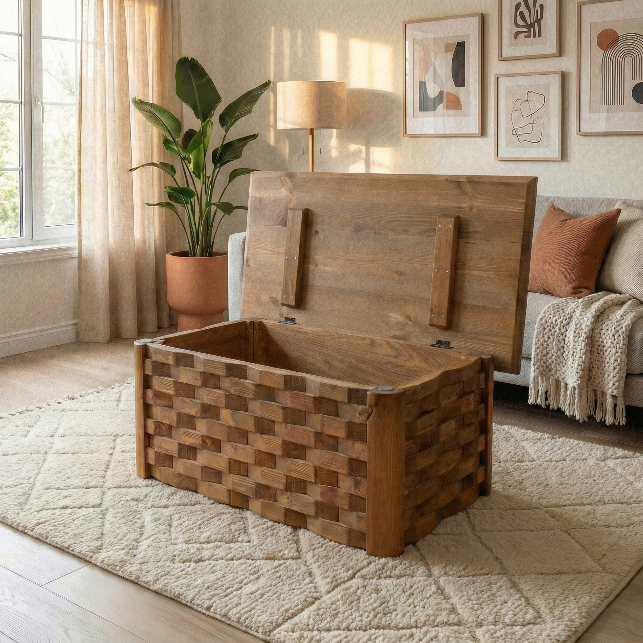 Corbridge Column Coffee Table With Storage