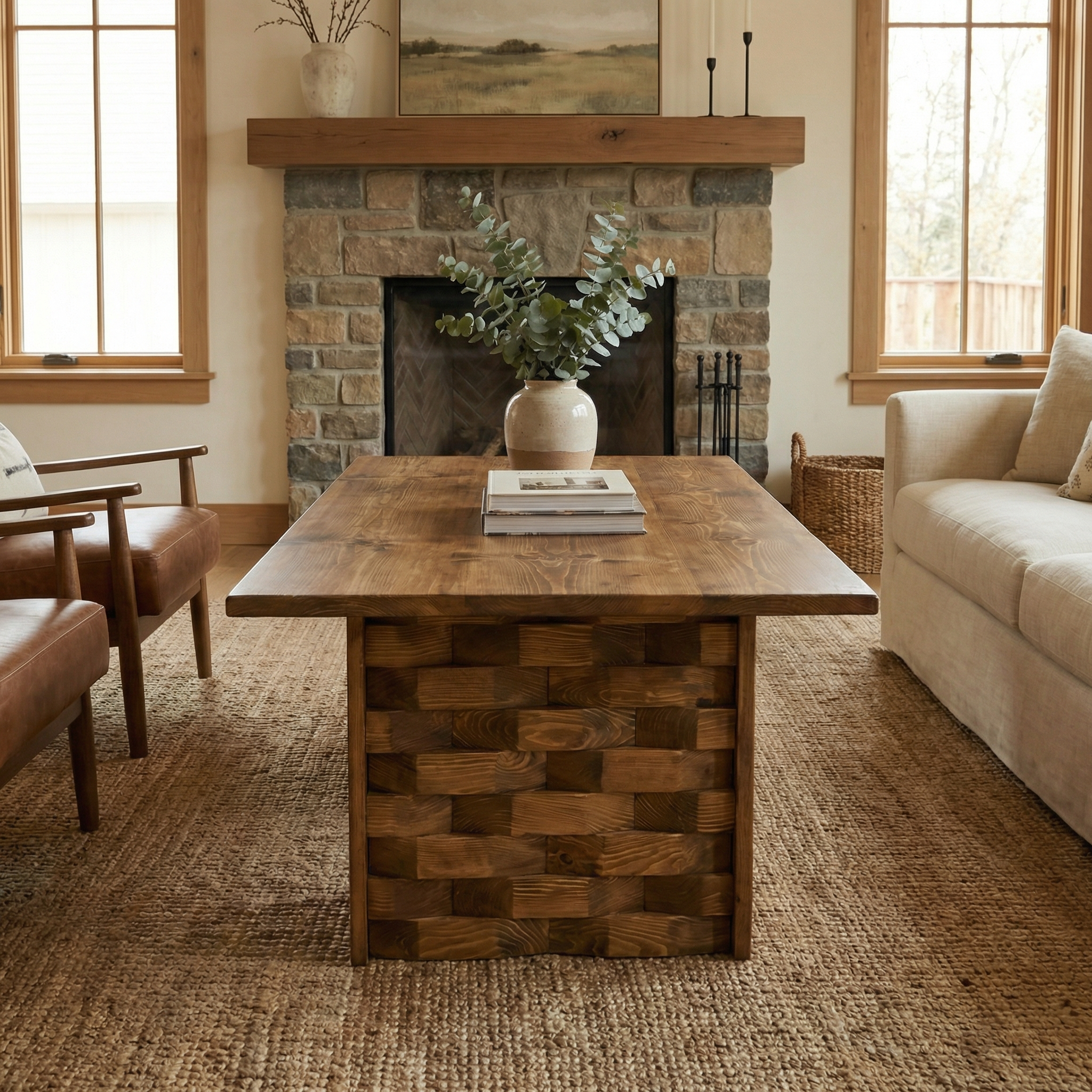 Corbridge Two Column Coffee Table