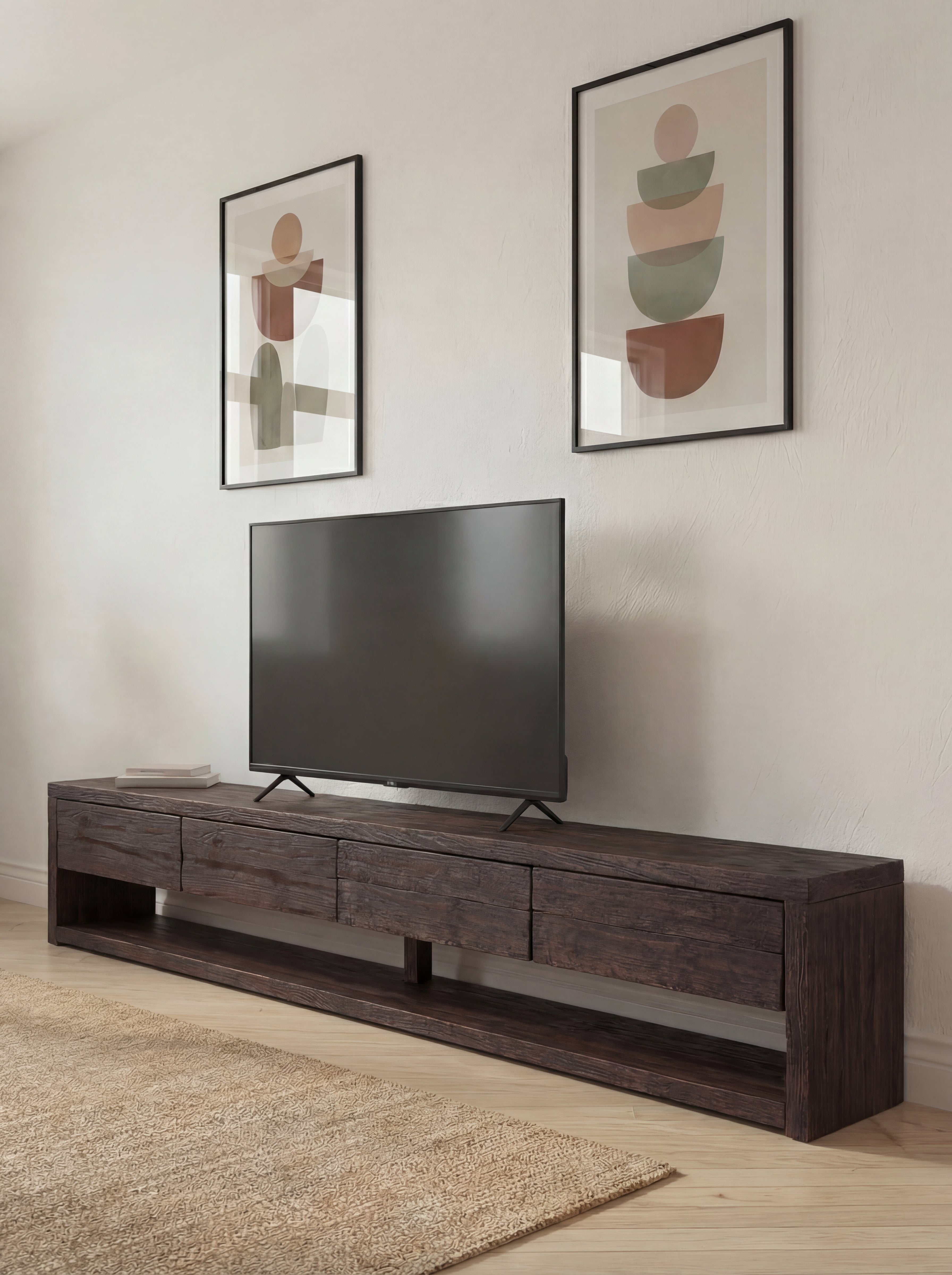 Pandon TV Stand 4 Drawers And Storage - TV Stands