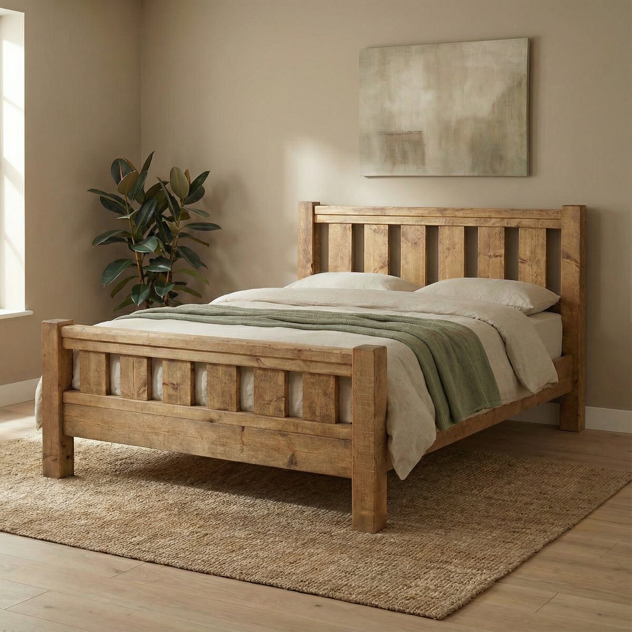 Derwent Bed Frame With Footboard