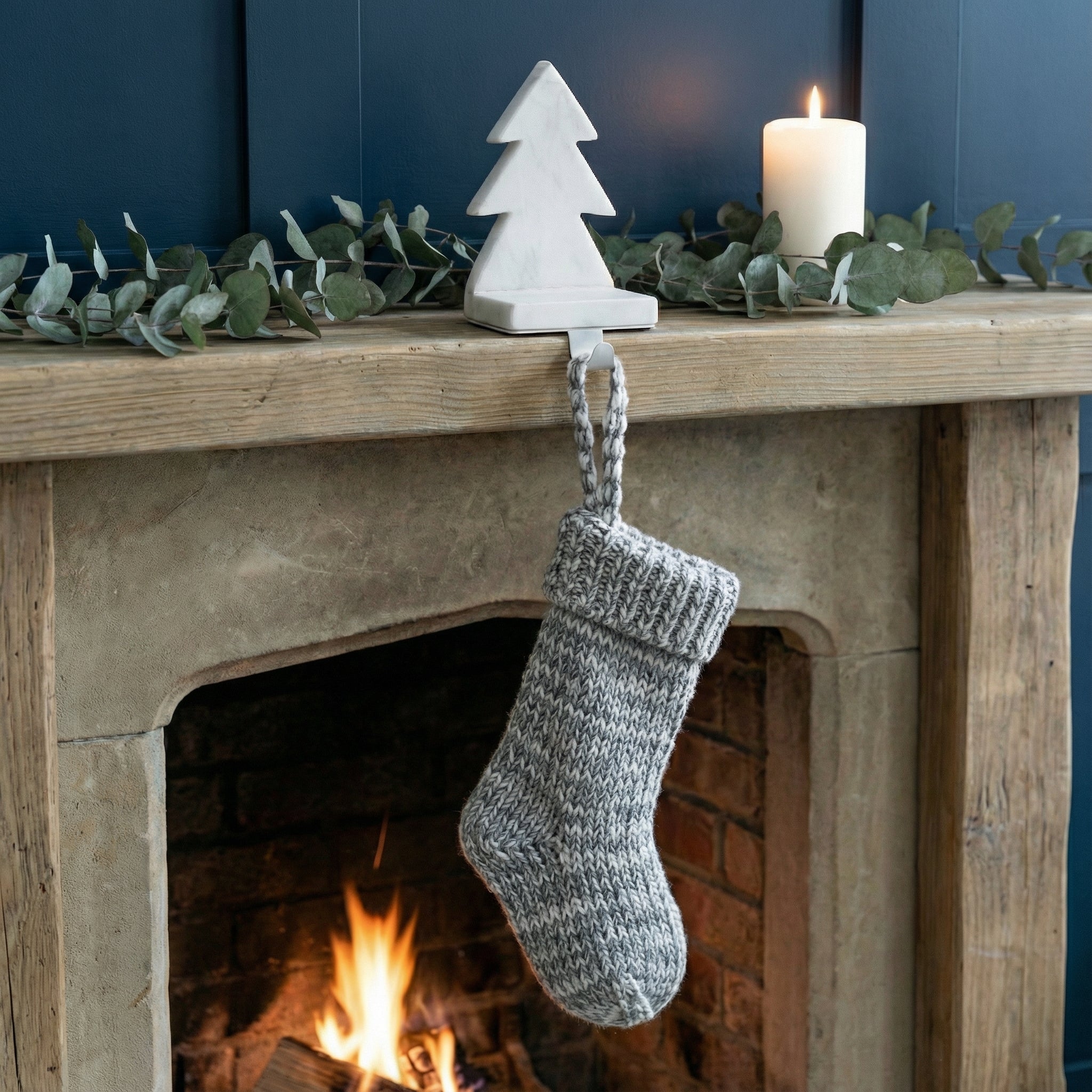 Christmas Tree Stocking Holder
