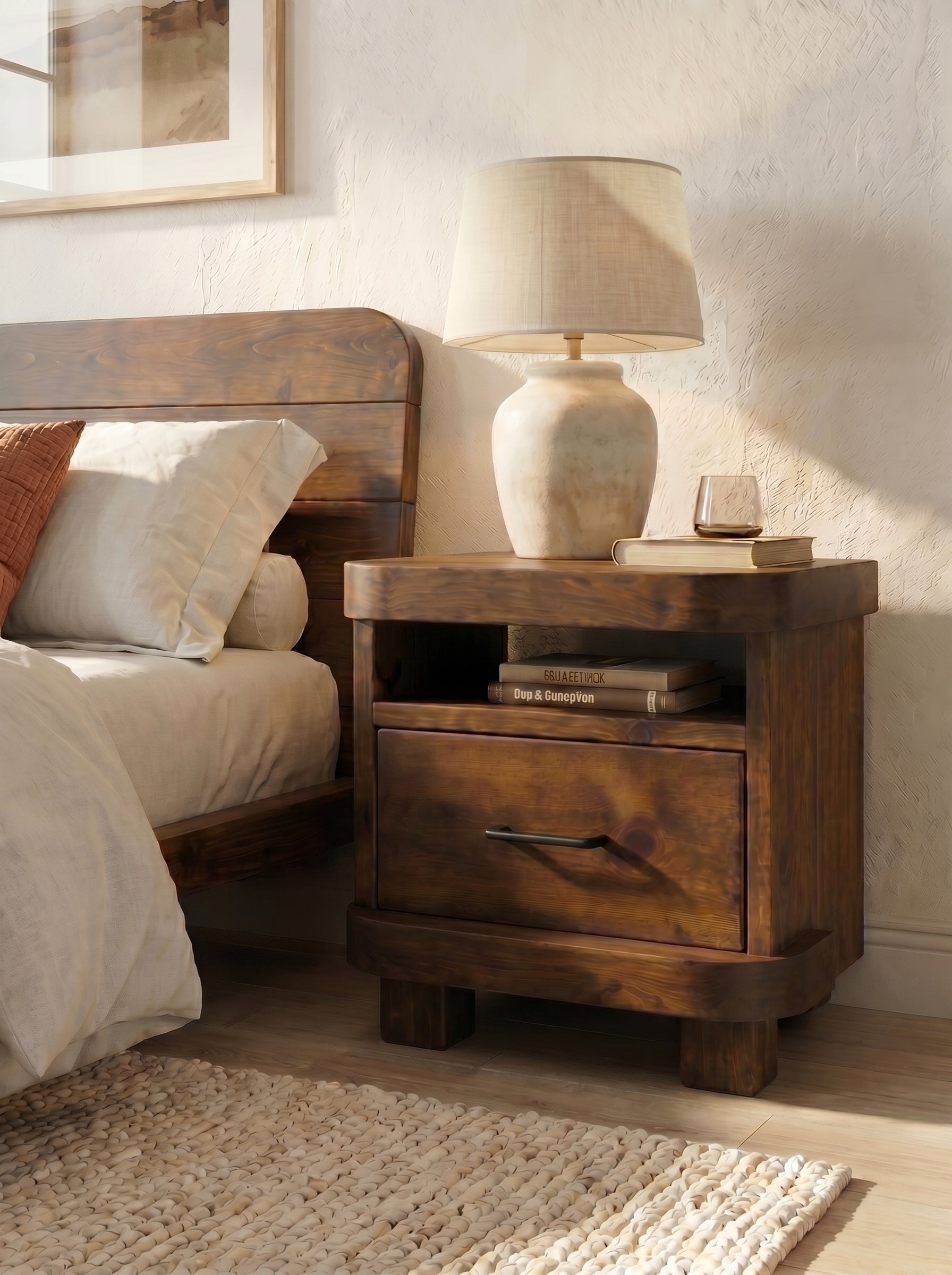 Eskdale Bedside Table - Bedside Tables