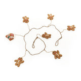 Felt Gingerbread Christmas Garland - Christmas Garlands & Wreaths