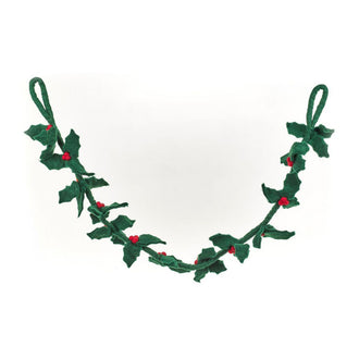 Felt Holly Garland - Christmas Garlands & Wreaths