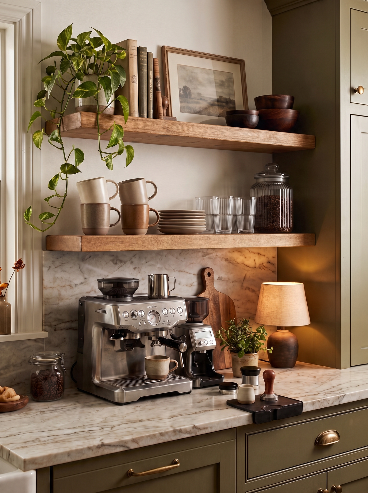Rustic Floating Shelf - 22cm x 4.5cm