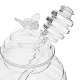 Glass Honey Jar With Dipper -