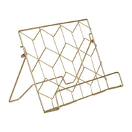 Gold Metal Cook Book Stand - Kitchenware