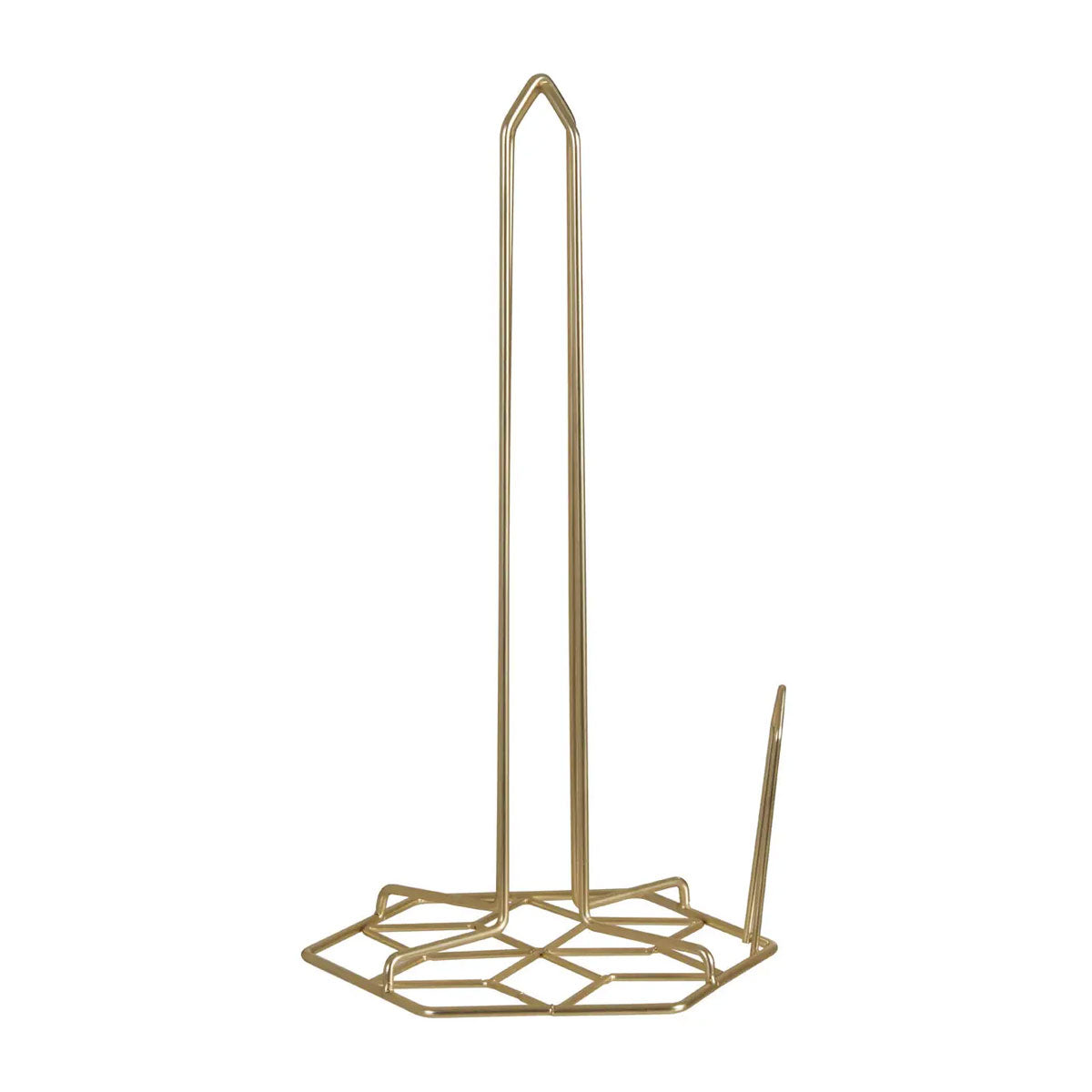 Gold Metal Kitchen Roll Holder - Kitchenware