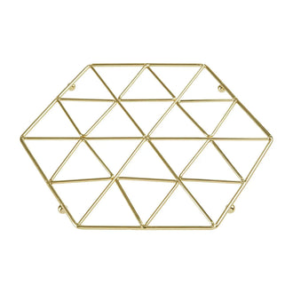 Gold Metal Trivet - Kitchenware