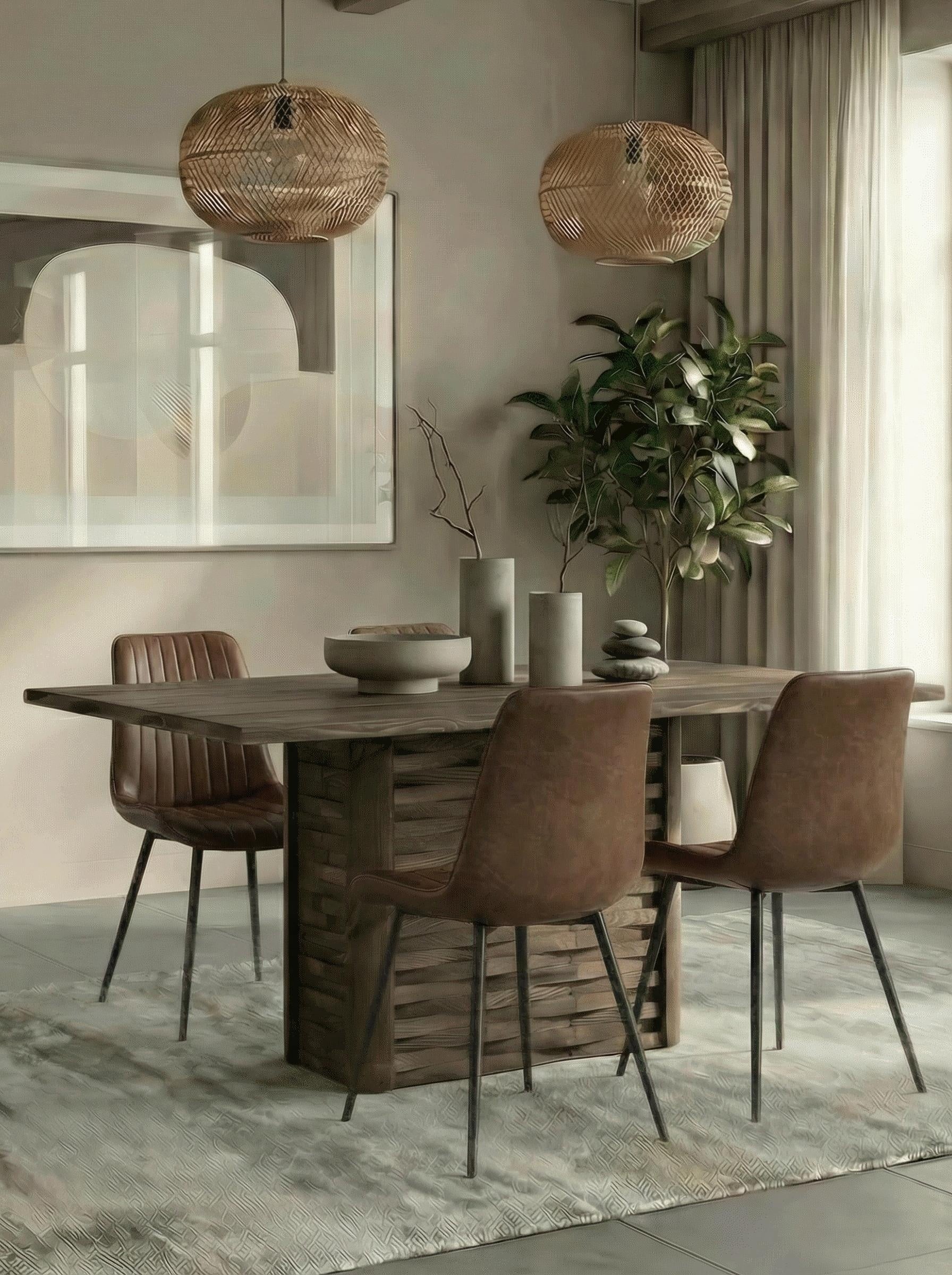Haverton Column Dining Table