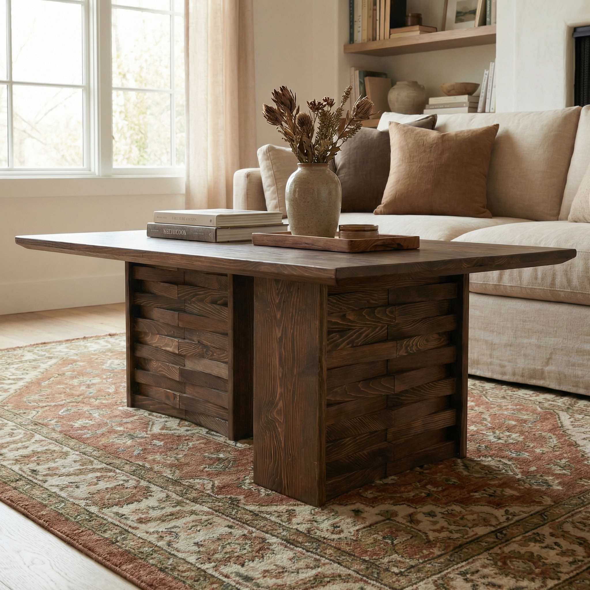 Haverton Two Column Coffee Table