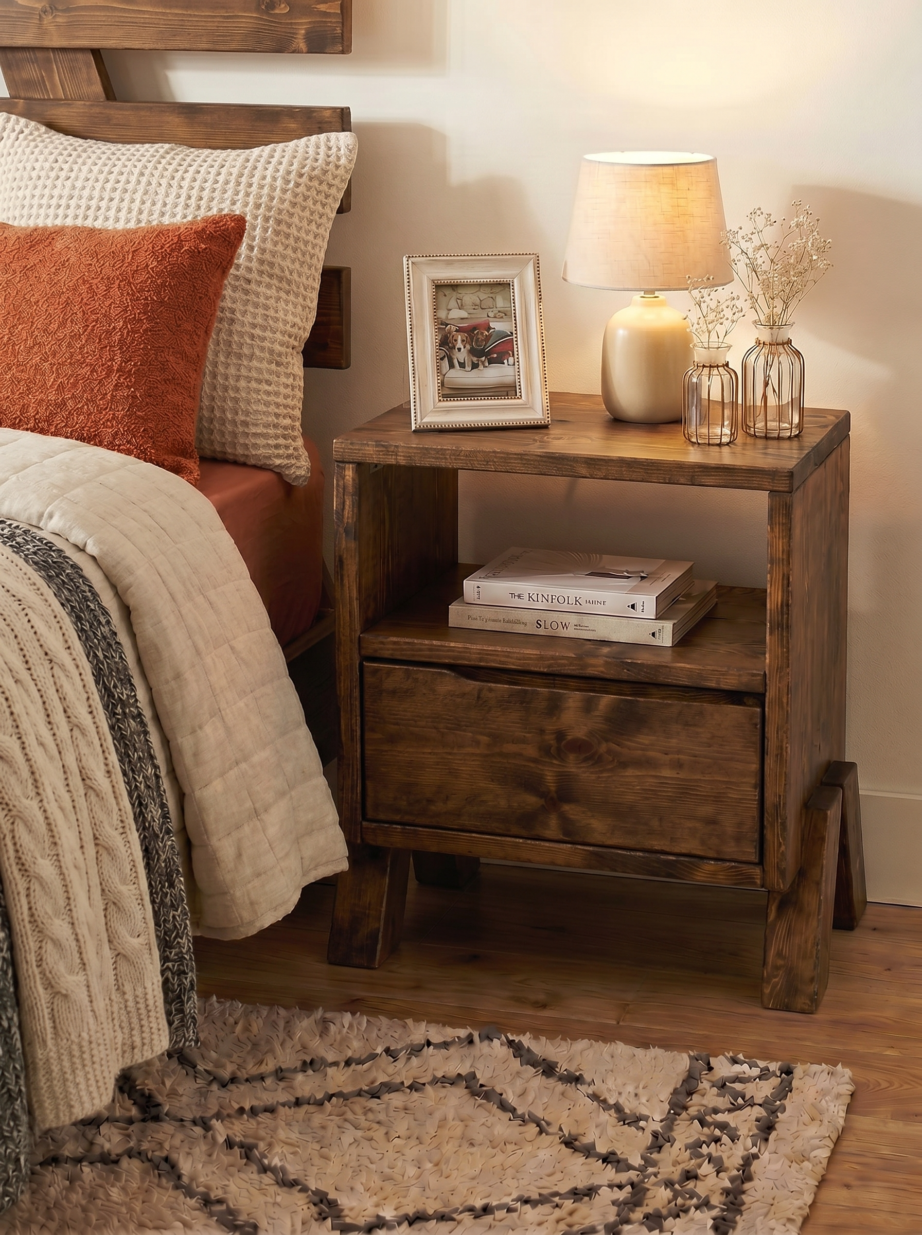 Dunston Bedside Table
