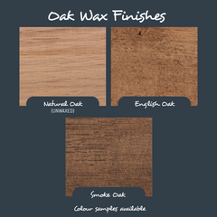 Oak Shelves & Mantels - Wax Finish Samples